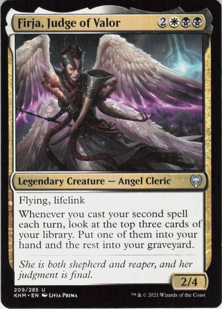 Firja, Judge of Valor #209