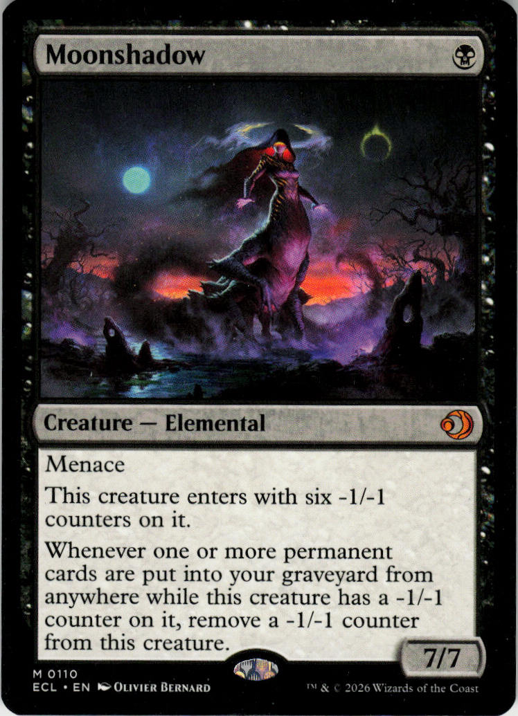 Moonshadow - Lorwyn Eclipsed #110 - Near Mint - Normal
