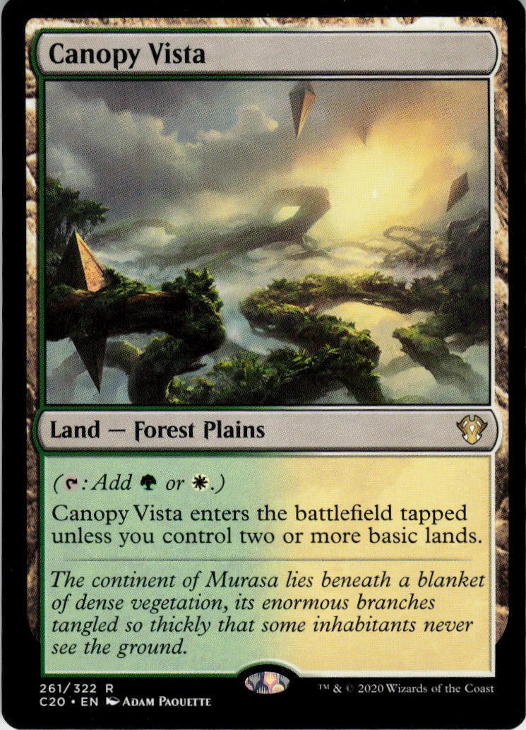 Canopy Vista - Commander 2020 #261 - Near Mint - Normal