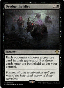 Dredge the Mire - Commander 2020 #43 - Near Mint - Normal