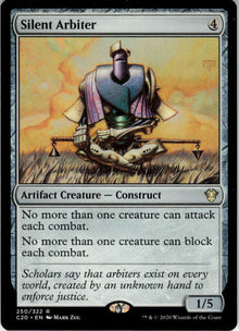 Silent Arbiter - Commander 2020 #250 - Near Mint - Normal