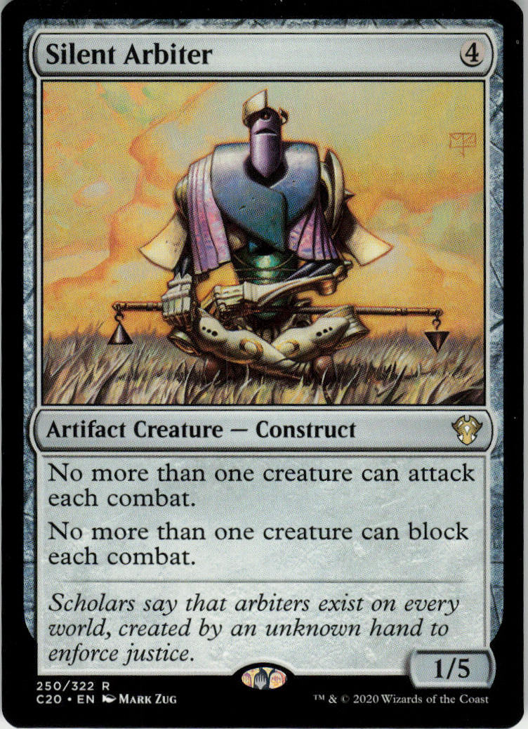 Silent Arbiter - Commander 2020 #250 - Near Mint - Normal