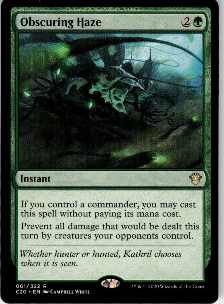 Obscuring Haze - Commander 2020 #61 - Near Mint - Normal