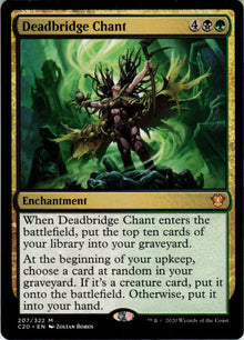 Deadbridge Chant - Commander 2020 #207 - Near Mint - Normal