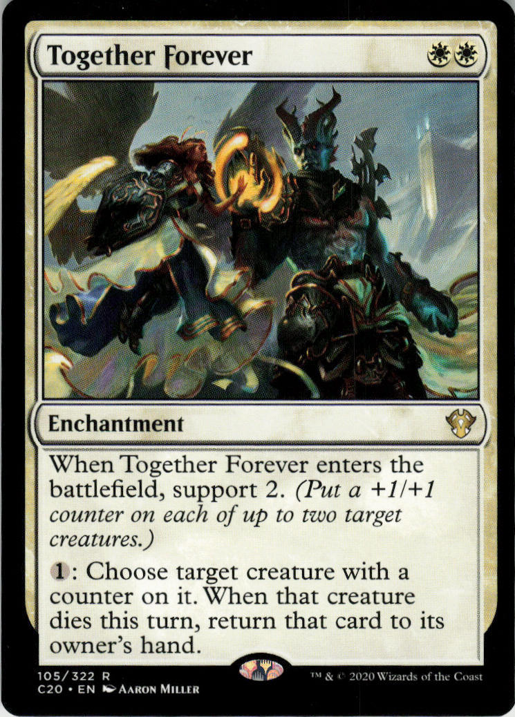 Together Forever - Commander 2020 #105 - Near Mint - Normal