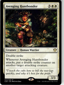 Avenging Huntbonder - Commander 2020 #22 - Near Mint - Normal