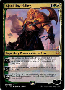 Ajani Unyielding - Commander 2020 #201 - Near Mint - Normal