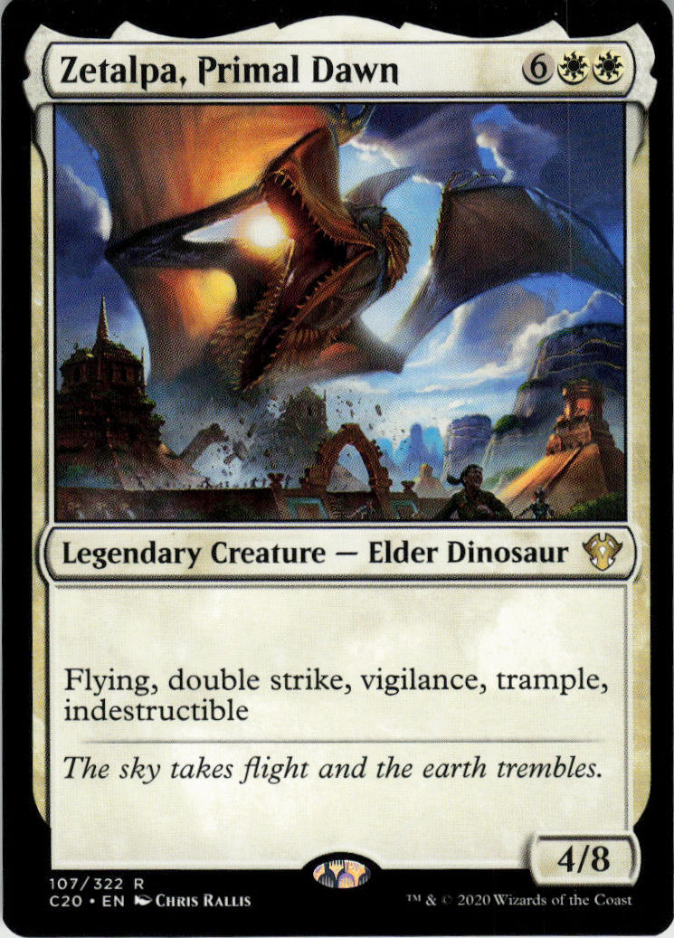 Zetalpa, Primal Dawn - Commander 2020 #107 - Near Mint - Normal