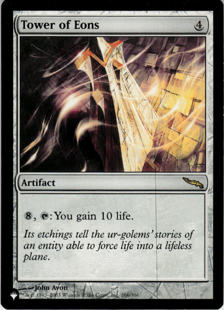 Tower of Eons - Mirrodin #266 - Near Mint - Normal