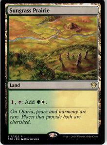 Sungrass Prairie - Commander 2020 #317 - Near Mint - Normal