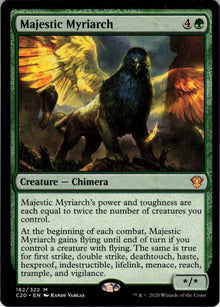 Majestic Myriarch - Commander 2020 #182 - Near Mint - Normal