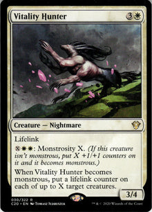 Vitality Hunter - Commander 2020 #30 - Near Mint - Normal