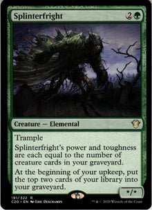 Splinterfright - Commander 2020 #191 - Near Mint - Normal