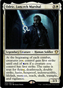 Odric, Lunarch Marshal - Commander 2020 #95 - Near Mint - Normal
