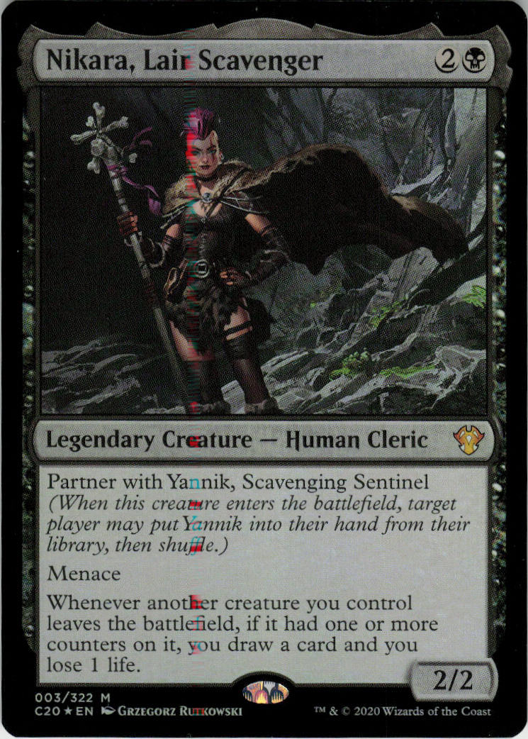 Nikara, Lair Scavenger - Commander 2020 #3 - Near Mint - Holofoil