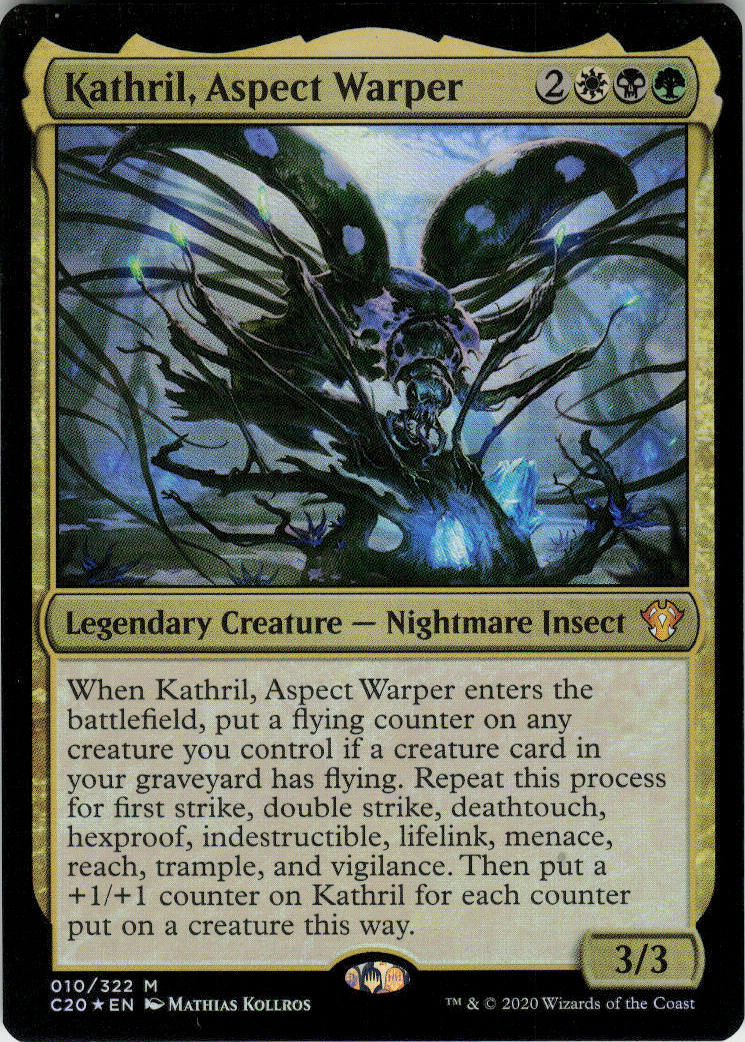 Kathril, Aspect Warper - Commander 2020 #10 - Near Mint - Holofoil
