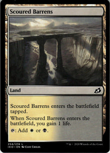 Scoured Barrens - Ikoria: Lair of Behemoths #254 - Near Mint - Normal
