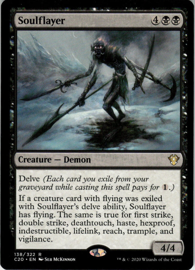 Soulflayer - Commander 2020 #138 - Near Mint - Normal
