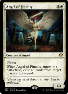 Angel of Finality - Commander 2020 #75 - Near Mint - Normal