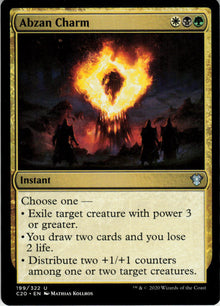 Abzan Charm - Commander 2020 #199 - Near Mint - Normal
