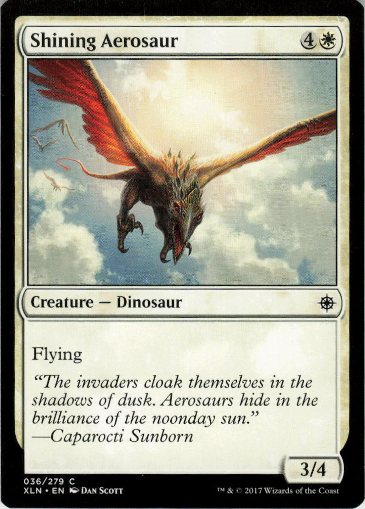 Shining Aerosaur - Ixalan #36 - Near Mint - Normal