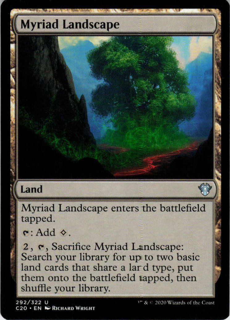 Myriad Landscape - Commander 2020 #292 - Near Mint - Normal