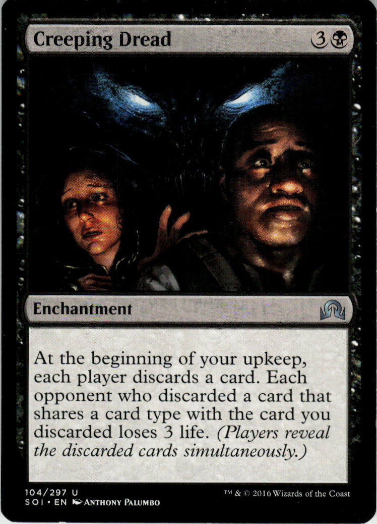 Creeping Dread - Shadows over Innistrad #104 - Near Mint - Normal