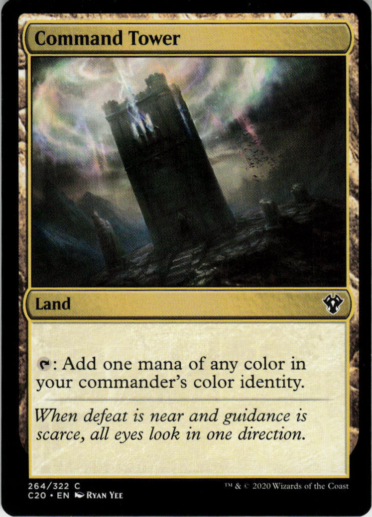 Command Tower - Commander 2020 #264 - Near Mint - Normal