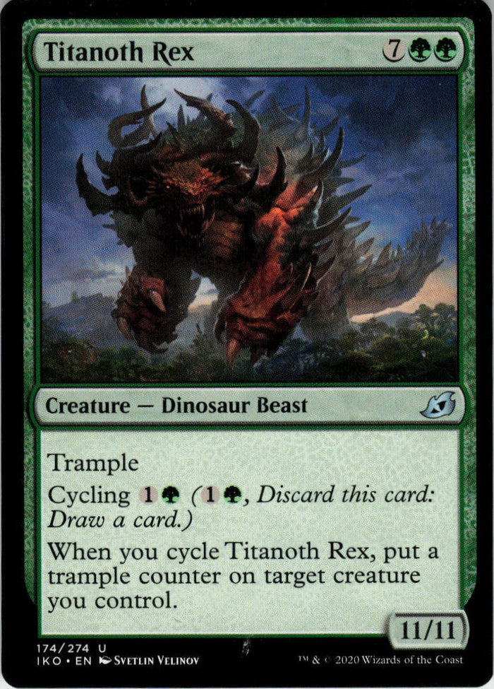 Titanoth Rex - Ikoria: Lair of Behemoths #174 - Near Mint - Normal
