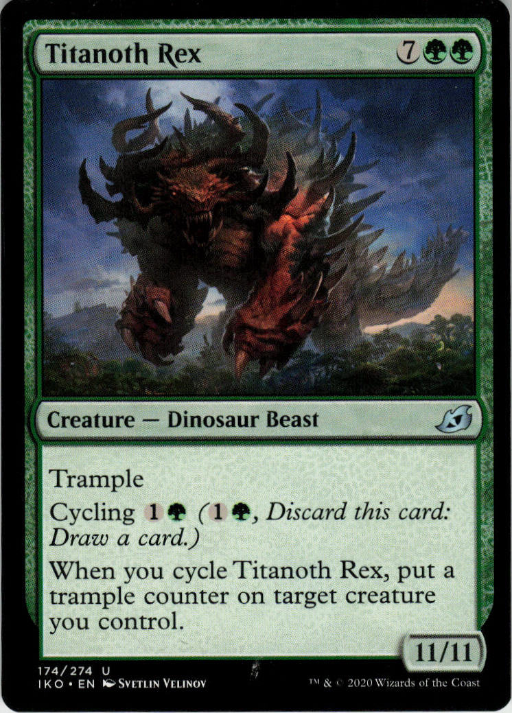 Titanoth Rex - Ikoria: Lair of Behemoths #174 - Near Mint - Normal