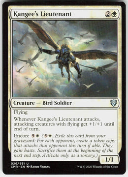 Kangee's Lieutenant #26 NM
