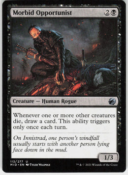 Morbid Opportunist #113 NM