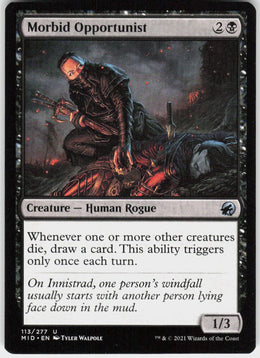 Morbid Opportunist #113 NM