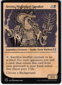 Sivriss, Nightmare Speaker #393 NM