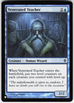 Venerated Teacher #93 NM