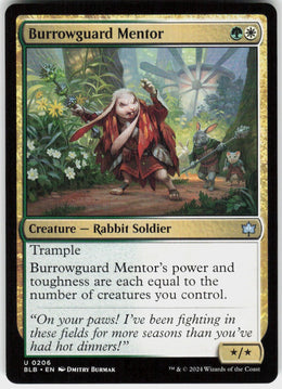 Burrowguard Mentor #206 NM