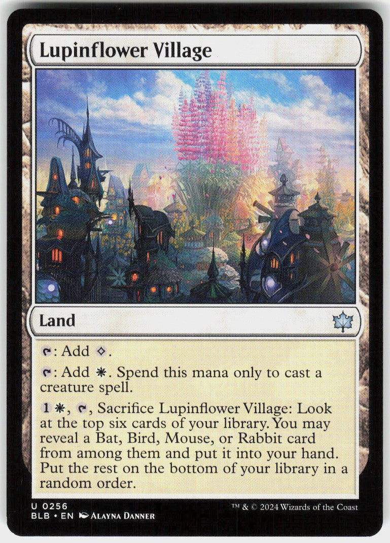 Lupinflower Village #256 NM