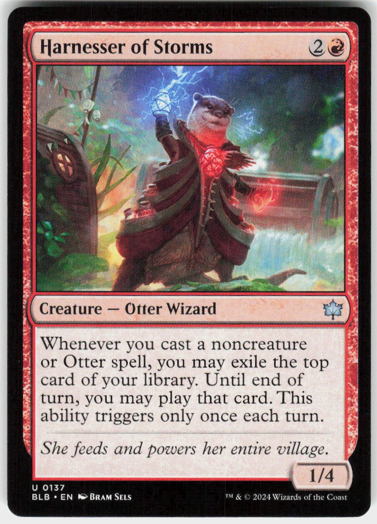 Harnesser of Storms #137 NM