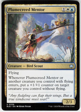 Plumecreed Mentor #228 NM
