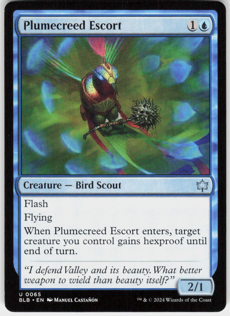 Plumecreed Escort #65 NM