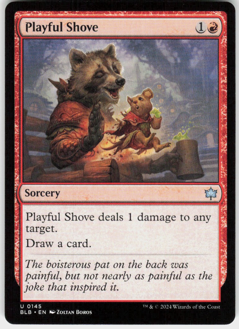 Playful Shove #145 NM