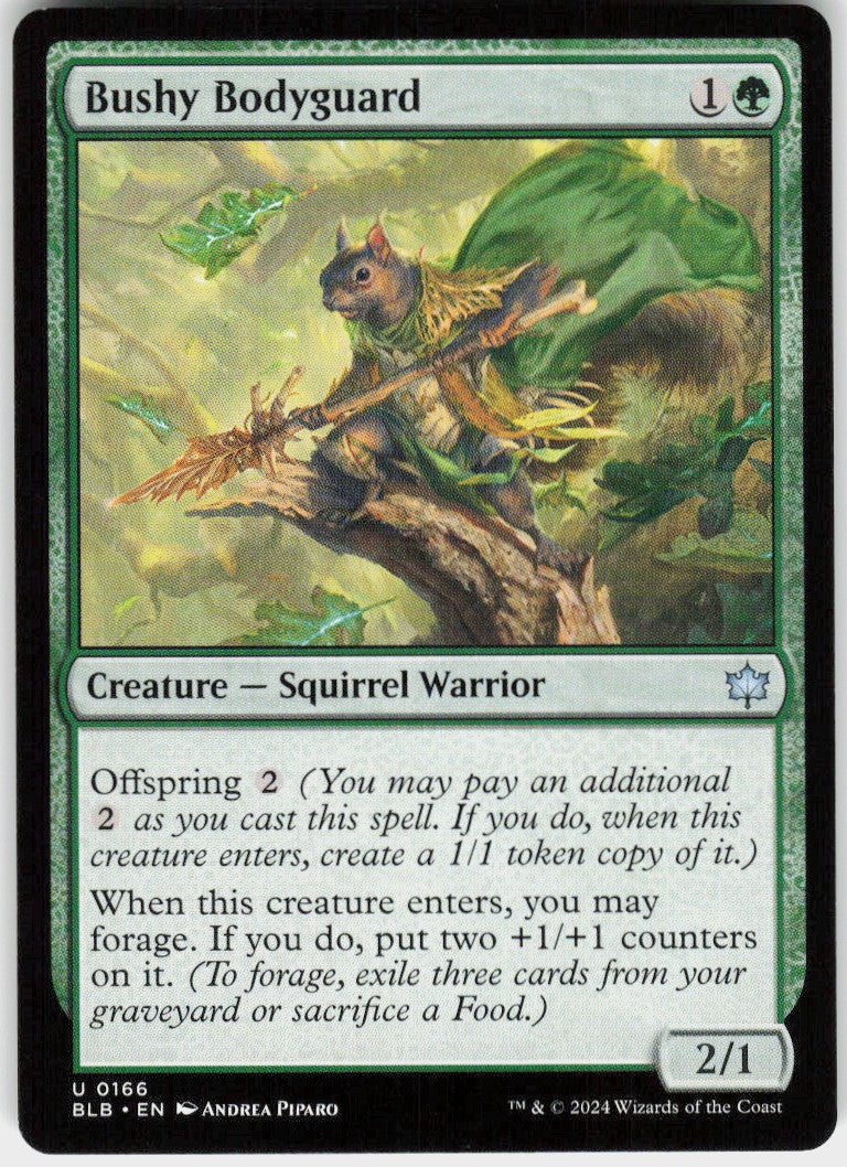 Bushy Bodyguard #166 NM