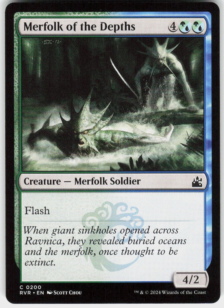 Merfolk of the Depths #200 NM
