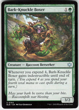 Bark-Knuckle Boxer #164 NM