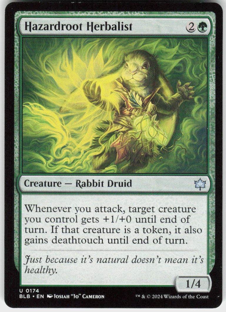 Hazardroot Herbalist #174 NM