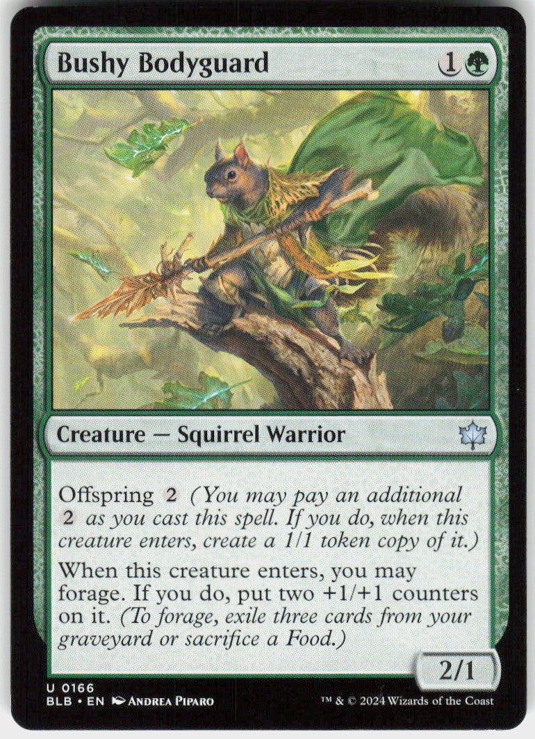 Bushy Bodyguard #166 NM
