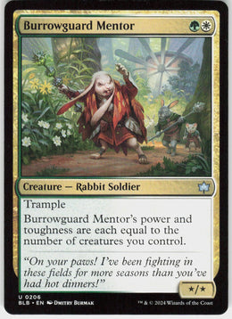 Burrowguard Mentor #206 NM