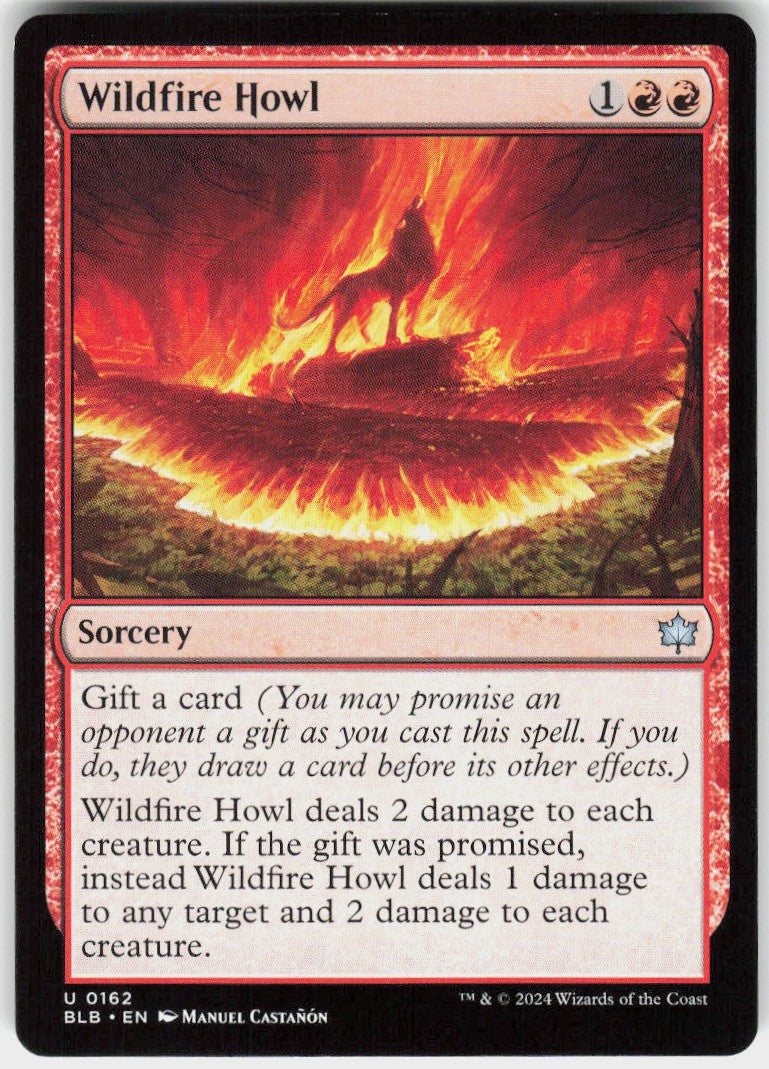Wildfire Howl #162 NM