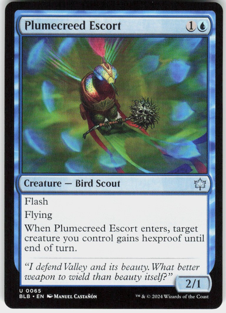 Plumecreed Escort #65 NM