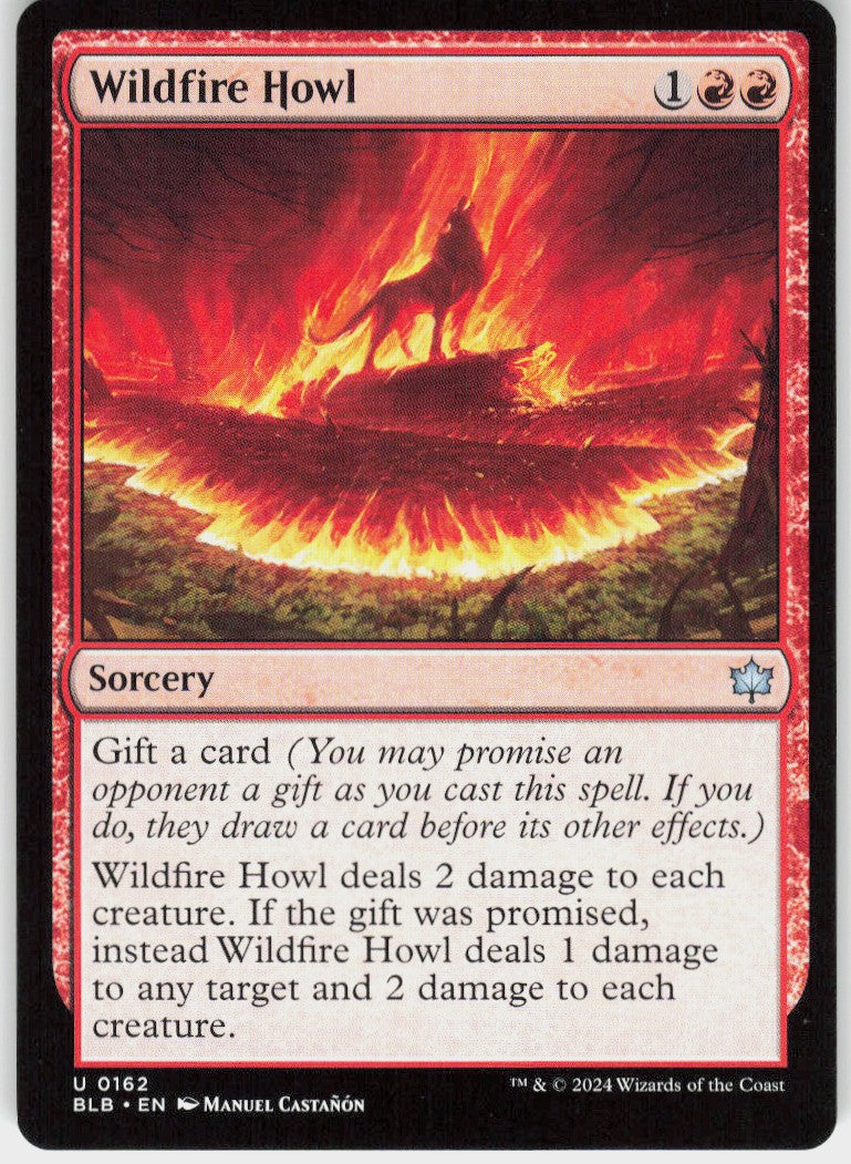 Wildfire Howl #162 NM